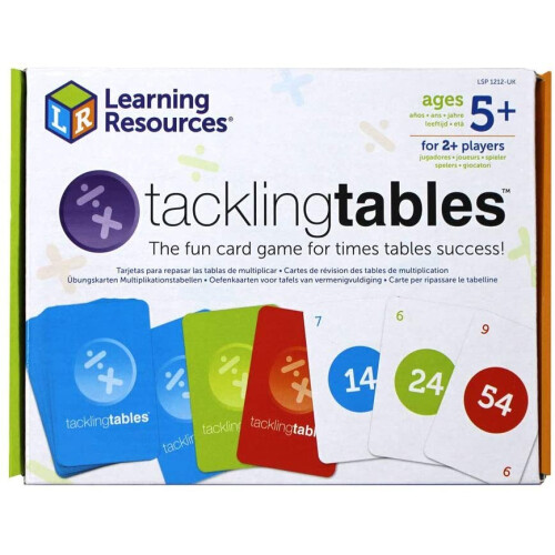Learning Resources Learning Resources Tackling Tables Student Set