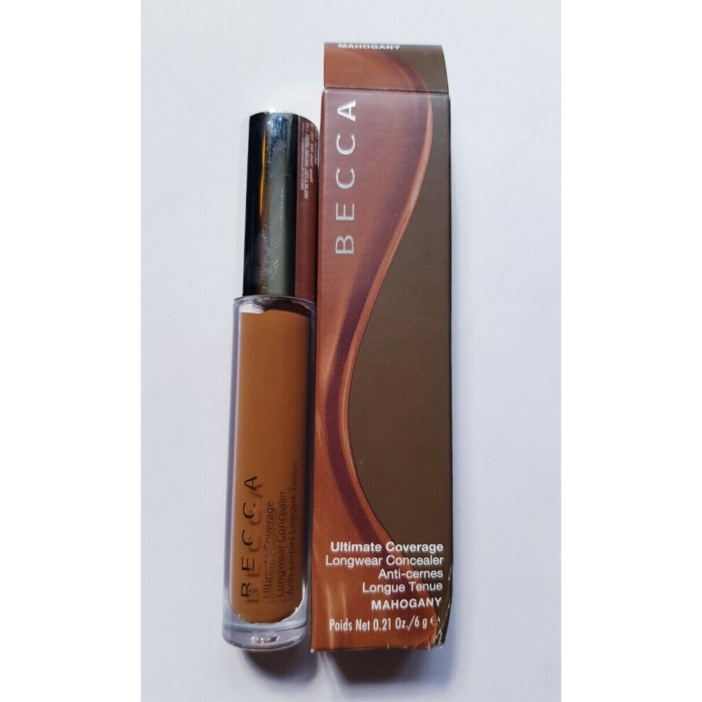 BECCA ULTIMATE COVERAGE CONCEALER SHADE - MAHOGANY 6 GRAMS