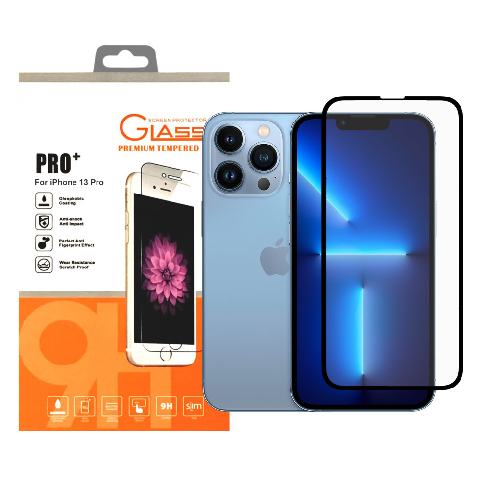 Photos - Protective film / glass For Apple iPhone 13 Pro Tempered Glass Full Cover Screen Protector
