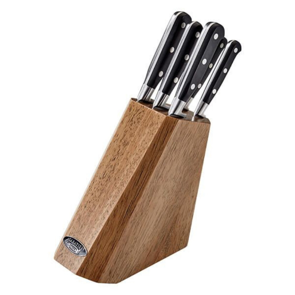 Stellar Sabatier 5 Piece Knife Block Set