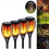 (1pc) Led Solar Torch Light. Outdoor Flickering Lights 3