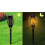 (1pc) Led Solar Torch Light. Outdoor Flickering Lights 4