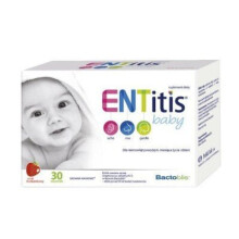ENTitis Baby proszek o smaku truskawkowym x 30saszetek