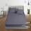 (Charcoal, King) Extra Deep 40cm Fitted Bed Sheets Poly Cotton Single Double King Size 2