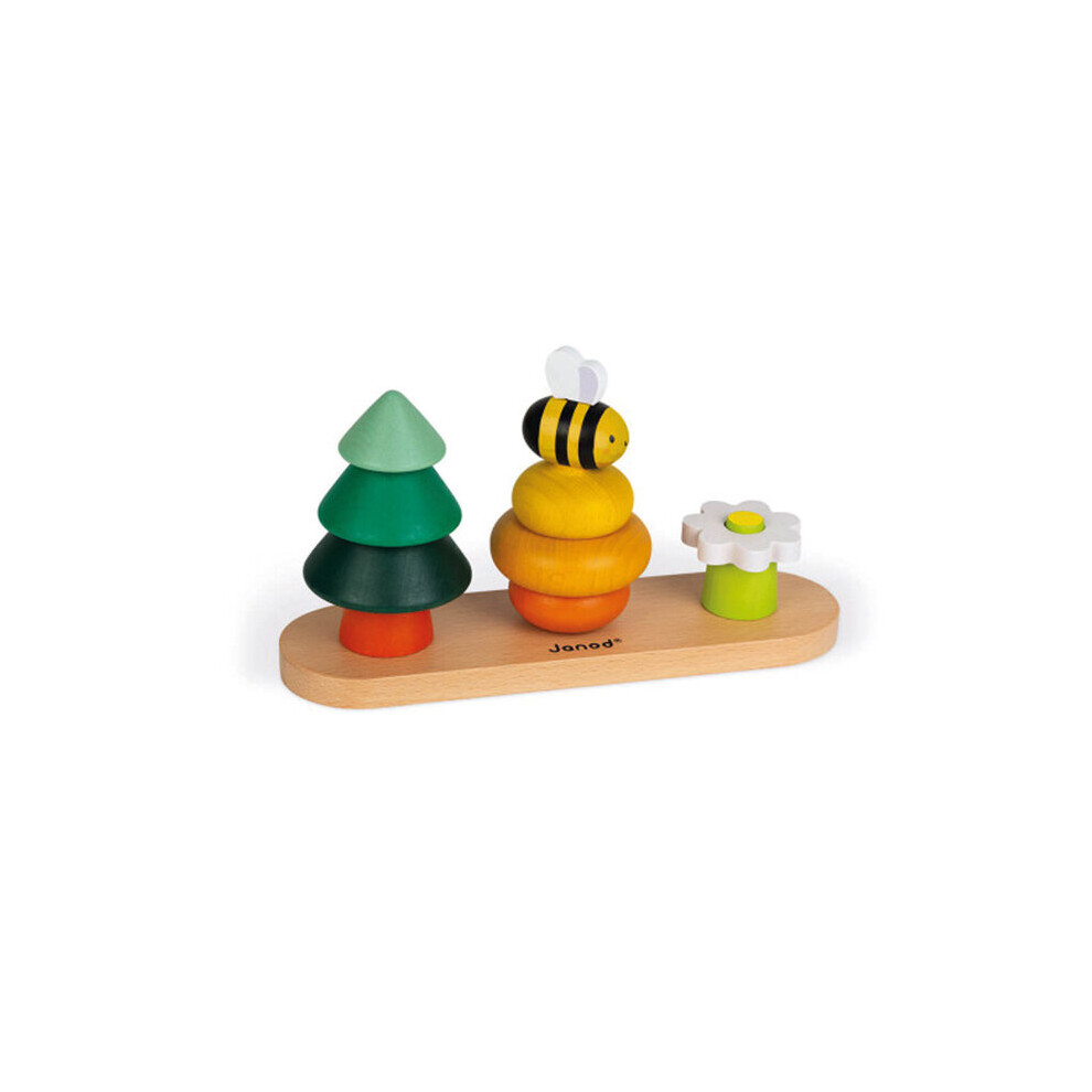 Janod Wwf Forest Adorable Stacker Wooden Early Year & Learning Toy