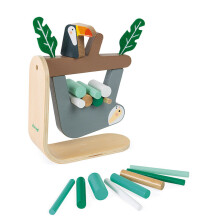 Janod Sloth Balancing Game Educational Wooden Toy Manipulation Game