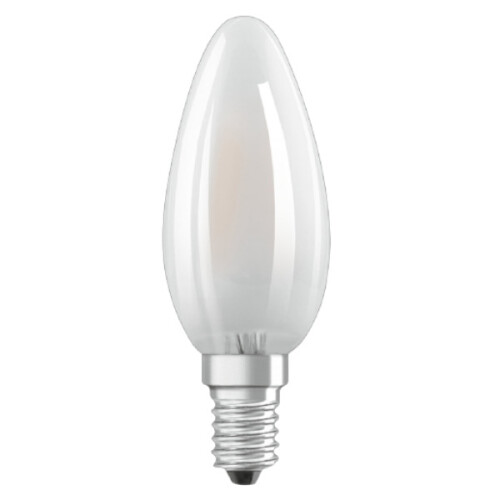 OSRAM Osram LED Monochrome Filament SES Light Bulb | Candle | E14 | 25W 1