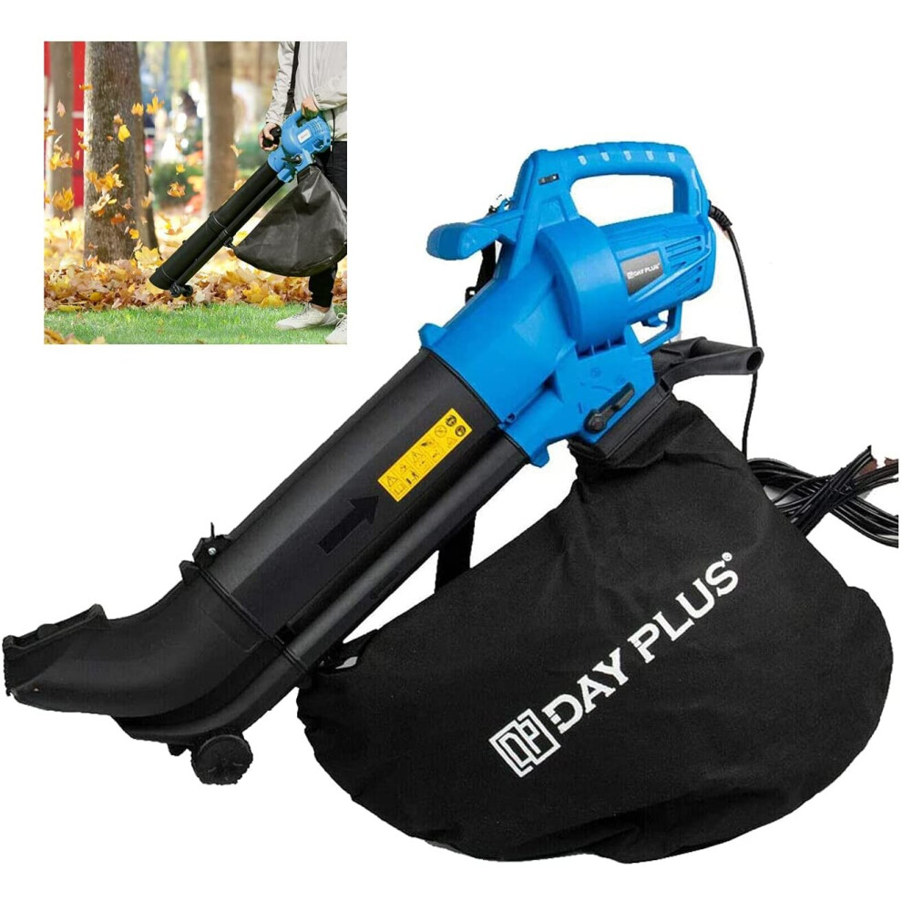 Leaf Blower 3500W Blower Vacuum & Shredder Mulcher 3 in 1  Multi-function