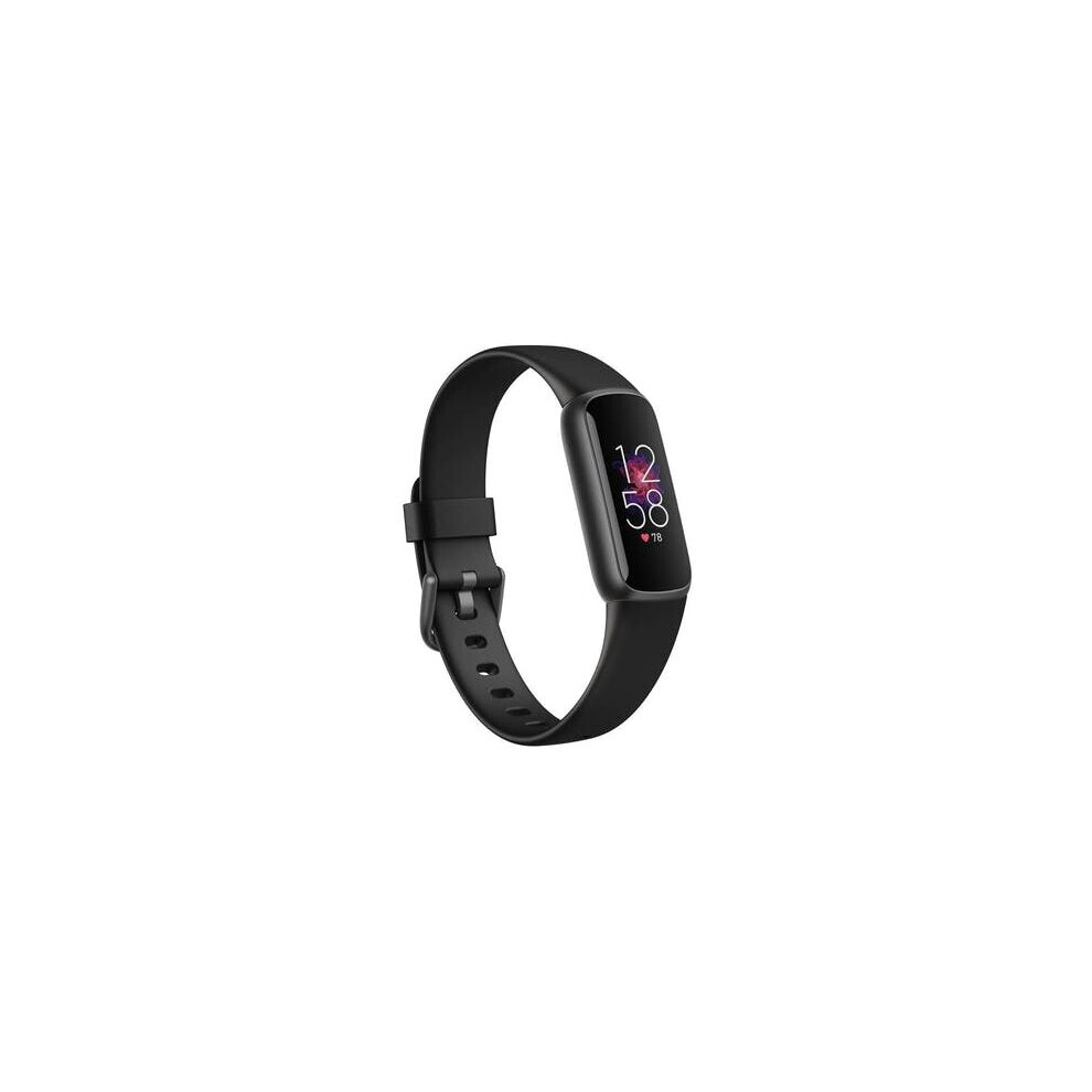 Fitbit Luxe Fitness Tracker Smartband Black / Graphite Stainless Steel