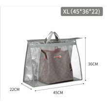 (XL) Storage Bag Handbag Dust Cover Breathable Moisture-proof Dustproof Womens