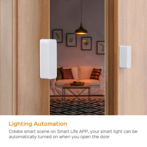 (White) Smart Wifi Door Sensor 2