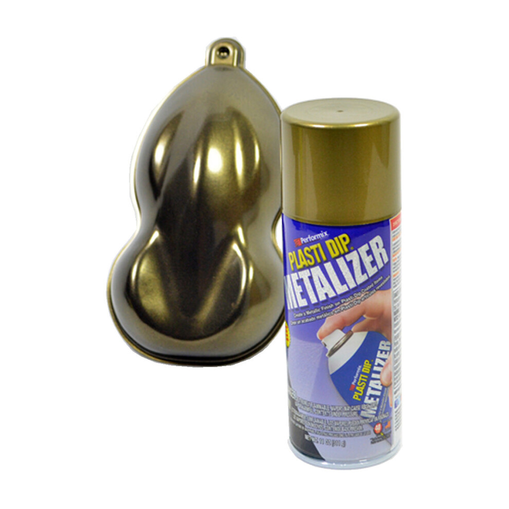 (Bright Gold) Plasti Dip Metalizer Spray Aerosol