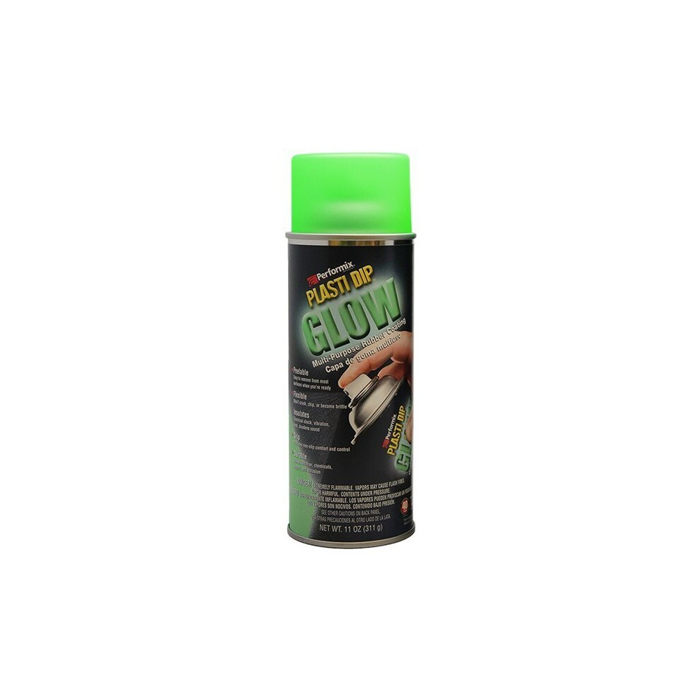 Plasti Dip (Green) Glow Spray Aerosol - Luminous!