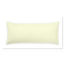 (Single 3ft, Cream) Hollowfiber Bolster Pillows with Free Pillowcases Anti Allergenic Super Bouncy Neck Back Leg Maternity Support Pillows with Pillowcase