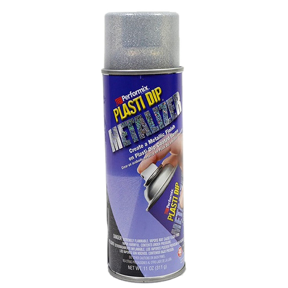 Plasti Dip (Bright Aluminium) Metalizer Spray Aerosol