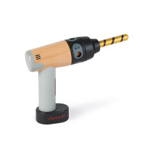 Janod Brico'Kids Wooden Drill With 2 Magnetic Tools Imitation Wood Toy - Plush Soft Toy