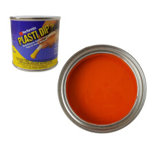 (Orange) Plasti Dip Flexible Rubber Paint - Junior Can - 250ml