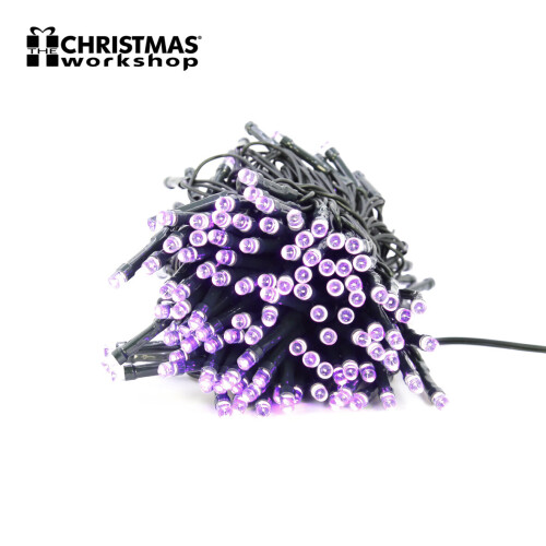 The Christmas Workshop 75010 100 Purple LED Chaser Christmas Lights 2
