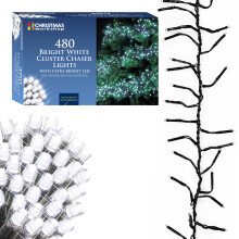 The Christmas Workshop 78280 480 LED Bright White Chaser Cluster Lights