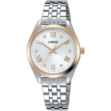 LORUS Women's Analog Quartz Watch with Stainless Steel Strap RG256SX9