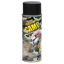 (Black) Plasti Dip Camo Spray Aerosol - Camouflage Hunting Paint