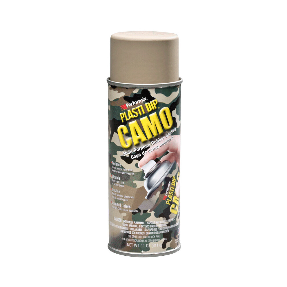 (Tan) Plasti Dip Camo Spray Aerosol - Camouflage Hunting Paint 5060418740252