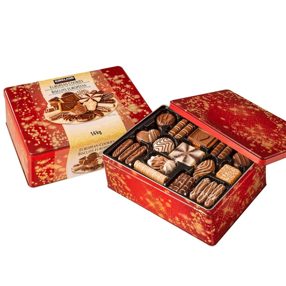 Kirkland Signature European Cookies with Belgian Chocolate 1.4kg