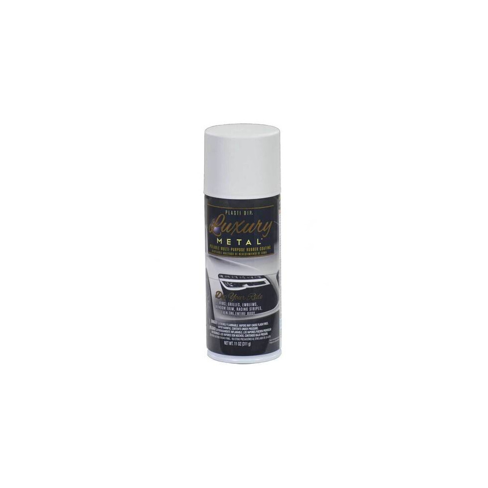 (Glacier White Metallic) Plasti Dip Rubber Paint - Luxury Metal Colours