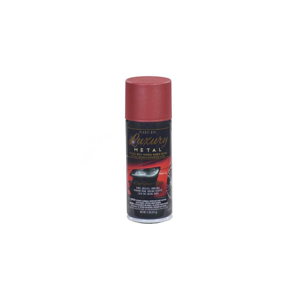 (Volcano Red Metallic) Plasti Dip Rubber Paint - Luxury Metal Colours