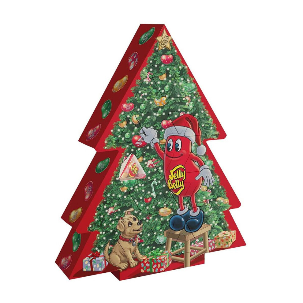 Jelly Belly Christmas Advent Calendar Jelly Bean Tree Sweet Gift 190g