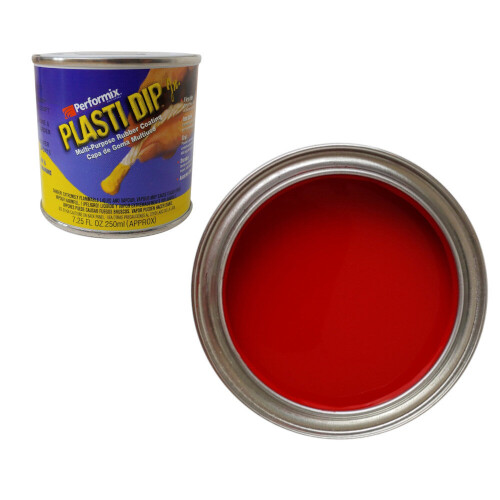 Plasti Dip (Red) Plasti Dip Flexible Rubber Paint - Junior Can - 250ml