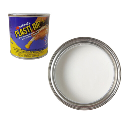 Plasti Dip (White) Plasti Dip Flexible Rubber Paint - Junior Can - 250ml