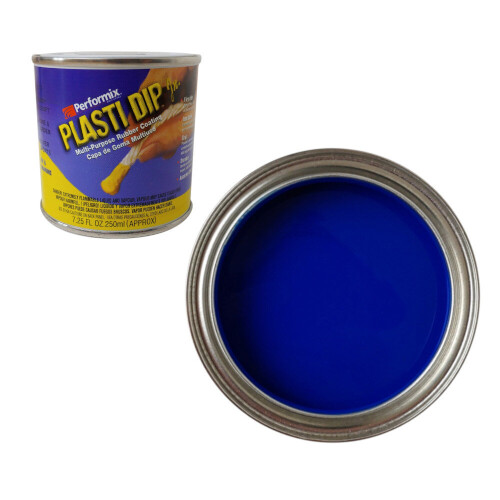 Plasti Dip (Flex Blue) Plasti Dip Flexible Rubber Paint - Junior Can - 250ml