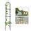 1.9m Outdoor Garden Metal Obelisk Trellis 2