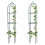 1.9m Outdoor Garden Metal Obelisk Trellis 5