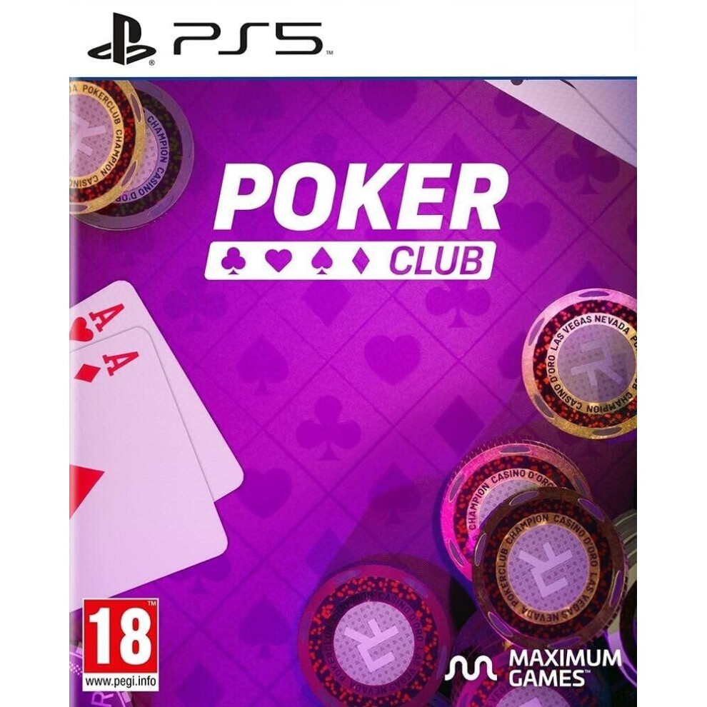 Poker Club | Sony Playstation 5 Ps5 | Video Game 5016488137874