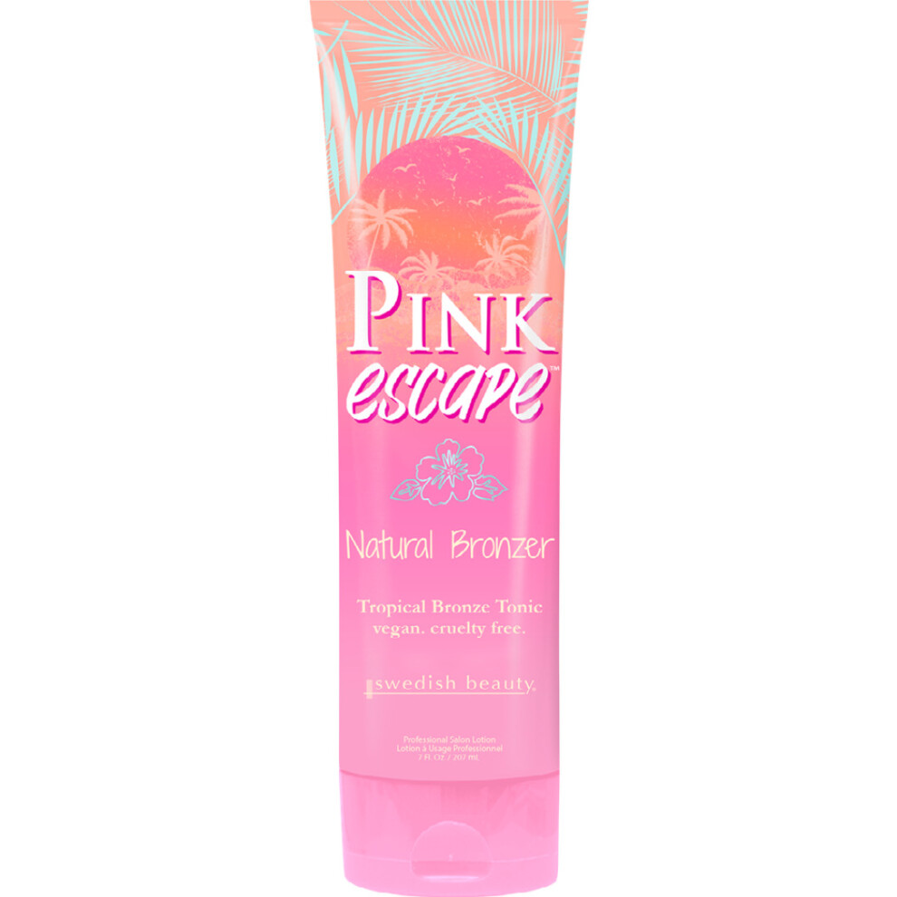 Swedish Beauty Pink Escape Tropical Tanning Lotion Natural Bronzer - 207ml