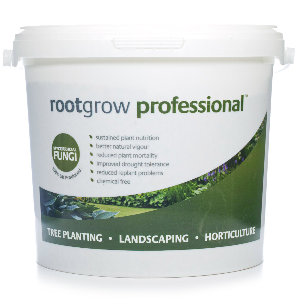 (5L, Without) Rootgrow Mycorrhizal Fungi | Root Boosting Granular Bare-Root Plant Tree Feed