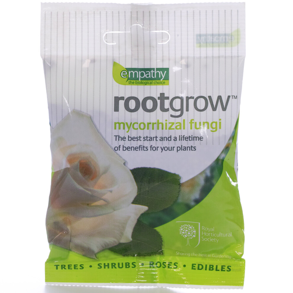 (60G, Without) Rootgrow Mycorrhizal Fungi | Root Boosting Granular Bare-Root Plant Tree Feed