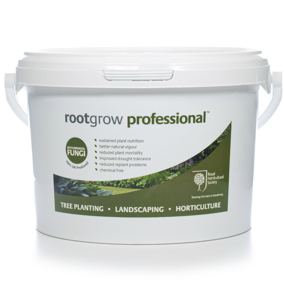 (2.5L, Without) Rootgrow Mycorrhizal Fungi | Root Boosting Granular Bare-Root Plant Tree Feed