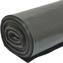 4M X 30M 500G Black Heavy Duty Polythene Plastic Building Dust Rubble Sheet Diy