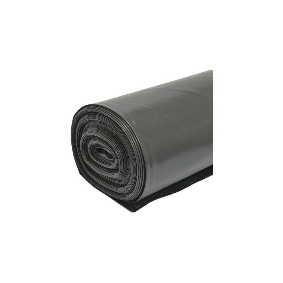 4M X 50M 500G Black Heavy Duty Polythene Plastic Building Dust Rubble Sheet Diy