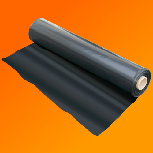 Gardeners Dream (Black, 2M X 45M) Black 1000G Polythene Plastic Sheeting 2M Widths Various Lengths