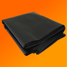 4M X 4M 250G Black Heavy Duty Polythene Plastic Sheeting Garden Diy Material