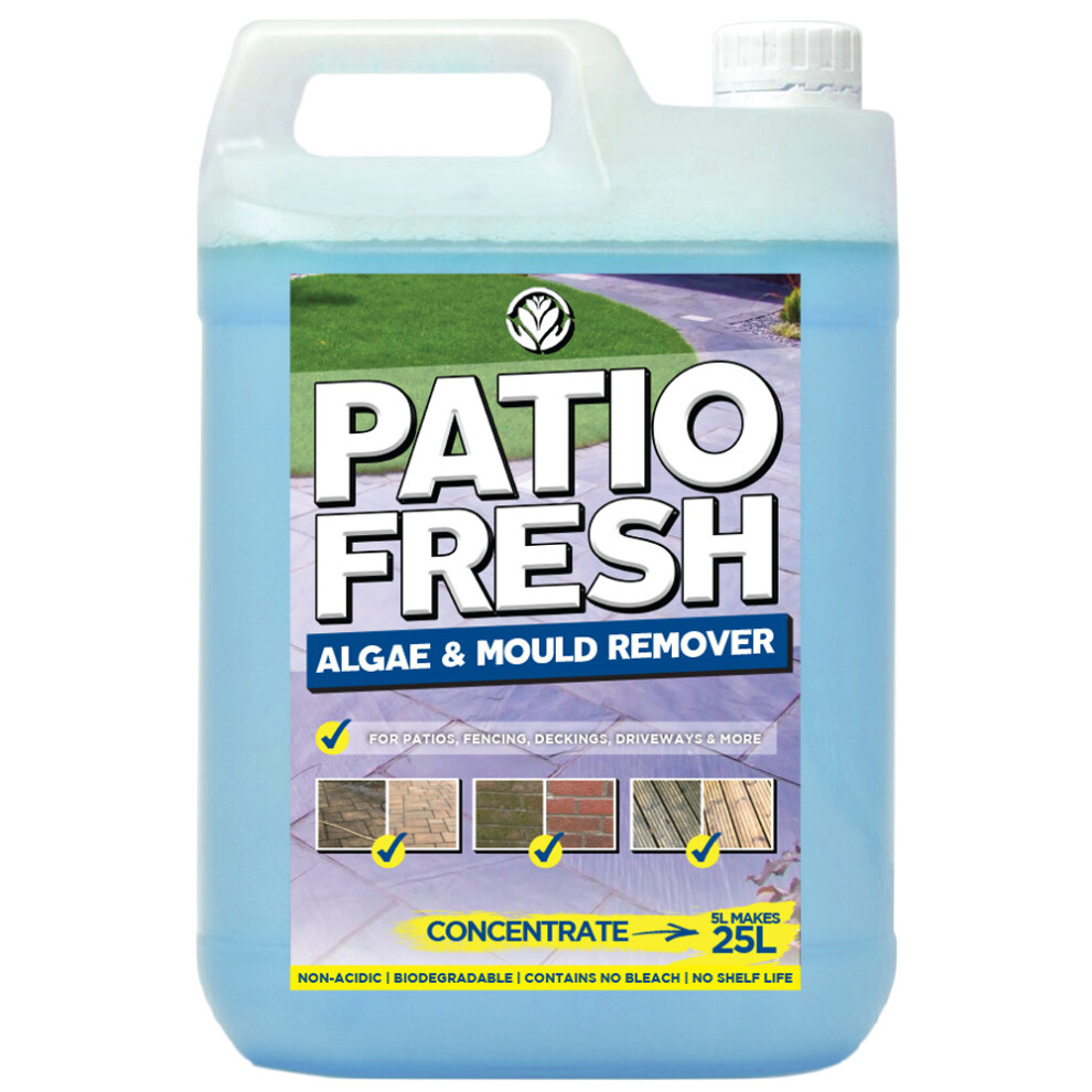 Gardenersdream Patio Cleaner 5L - Concentrated Outdoor Algae & Mould Remover