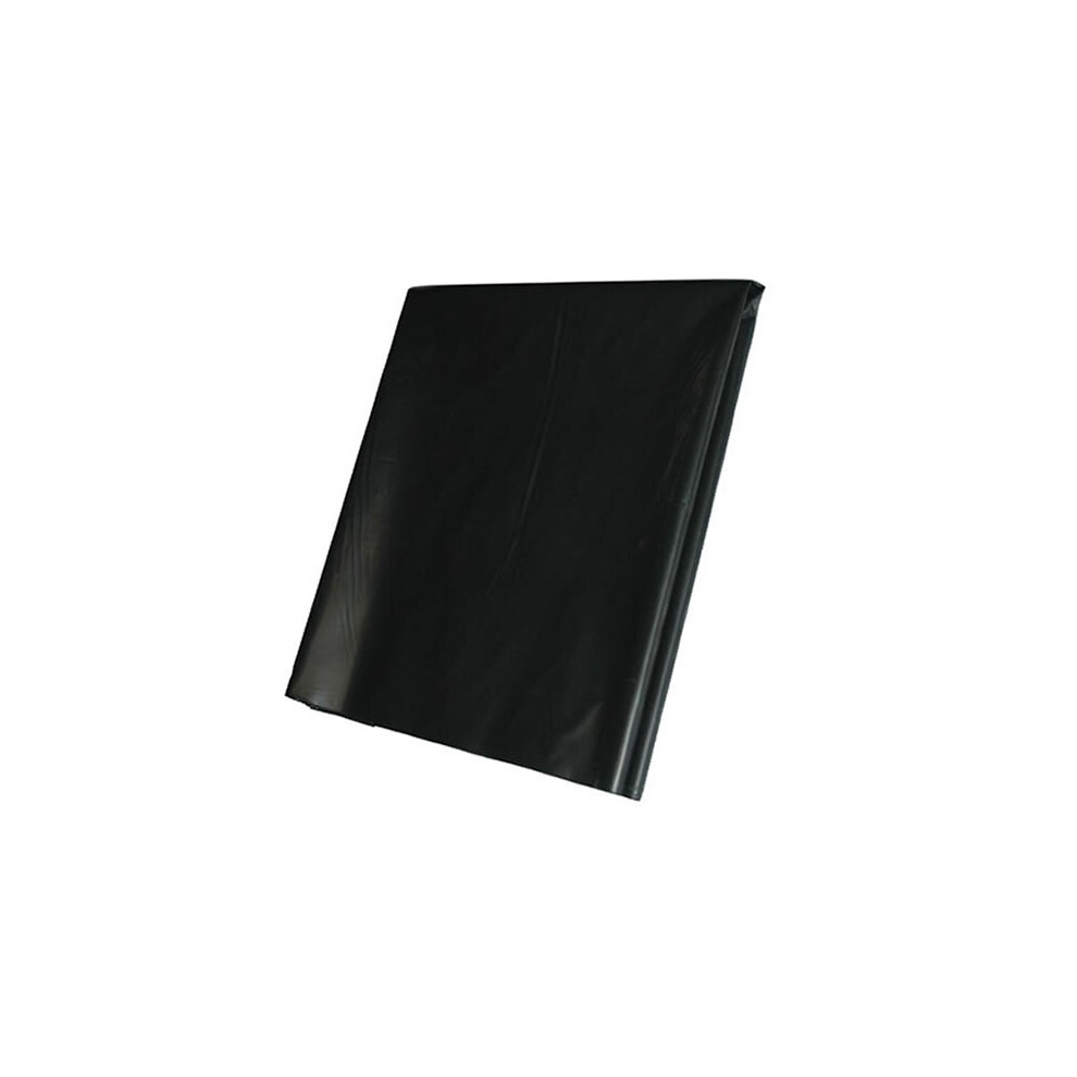 4M X 5M 500G Black Heavy Duty Polythene Plastic Building Dust Rubble Sheet Diy