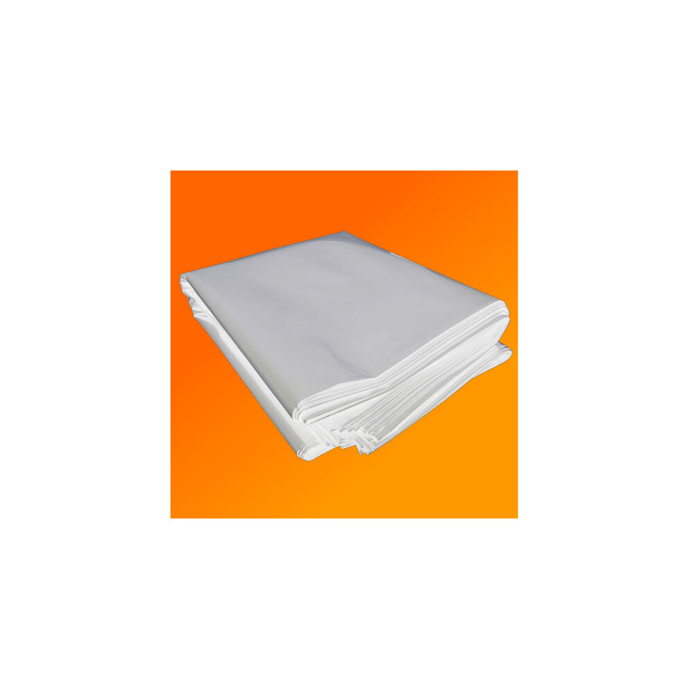 4M X 6M 250G Clear Heavy Duty Polythene Plastic Sheeting Garden Diy Material