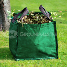 (25) Groundmaster 120L Garden Waste Bags - Heavy Duty Large Refuse Sacks With Handles