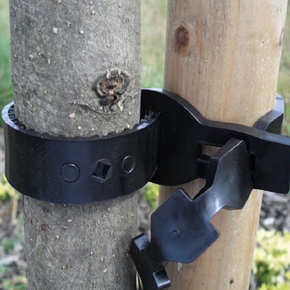 (30cm x 1.25cm, 5) Heavy Duty Super Softee Tree Ties Pvc Strong Tree Support Various Sizes