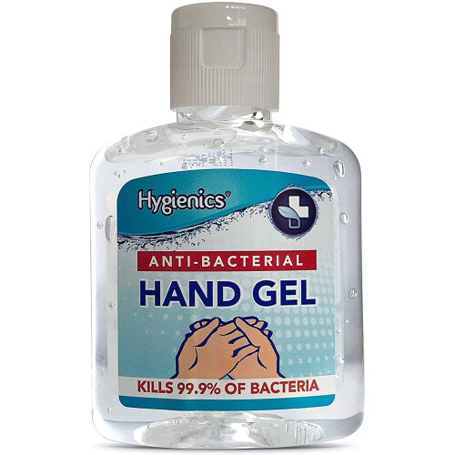 Hygienics 100ml Anti Bacterial Hand Gel 70% Alcohol